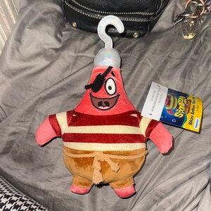 SpongeBob Movie Plush Patrick that glows in the dark!! New